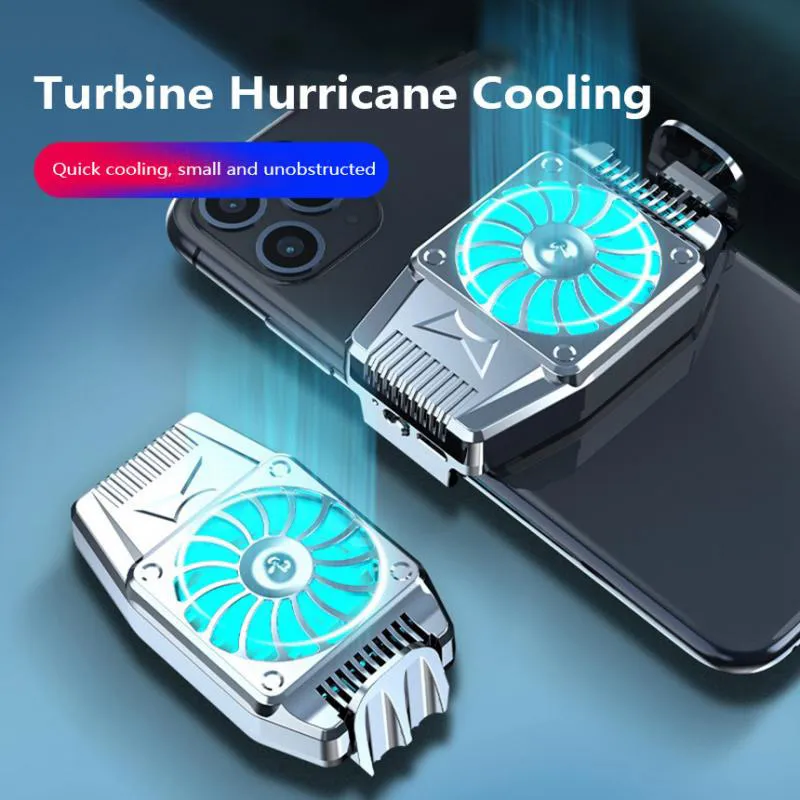 Новый MobilePortable охлаждающий вентилятор игровой мобильный телефон кулер с питанием