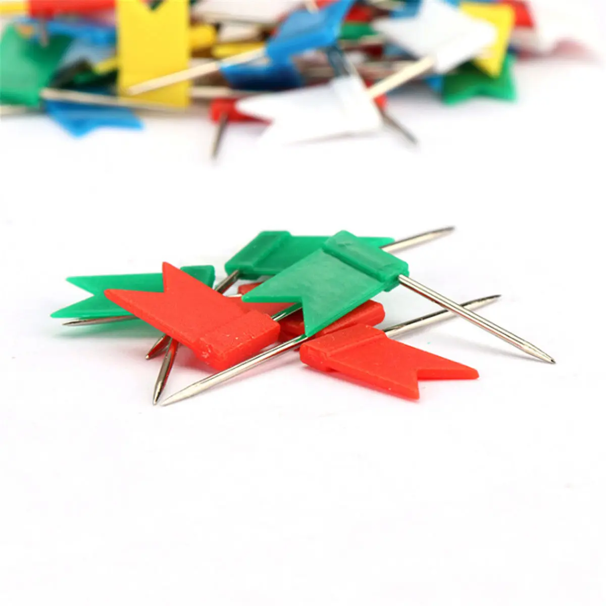 

100 шт./упаковка, булавки в форме карты