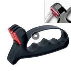 2 в 1, портативная точилка для ножей, мини-точилка для ножа вольфрама