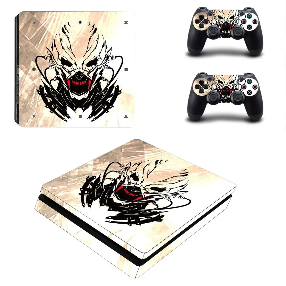 Виниловая наклейка с кодовым рисунком для PS4 Slim Skin Playstation 4 DualShock консоль и