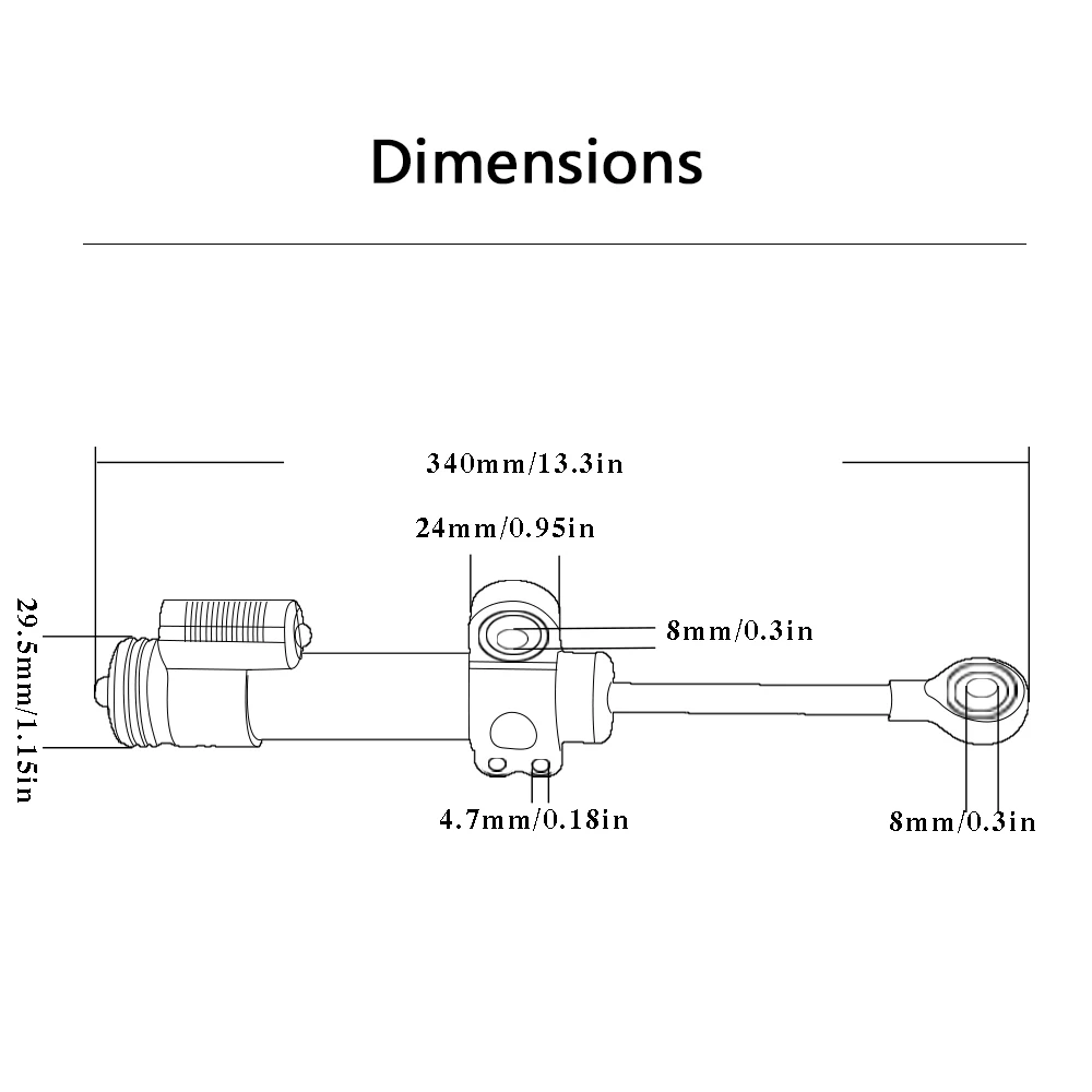 Универсальный мотоциклетный стабилизатор рулевого управления демпфер