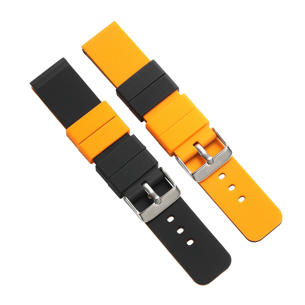 Ремешок iStrap gear S3 Frontier для samsung Galaxy watch 46 мм 42 мм ремешок 22 мм 20 мм силиконовый ремешок для часов браслет huawei watch GT