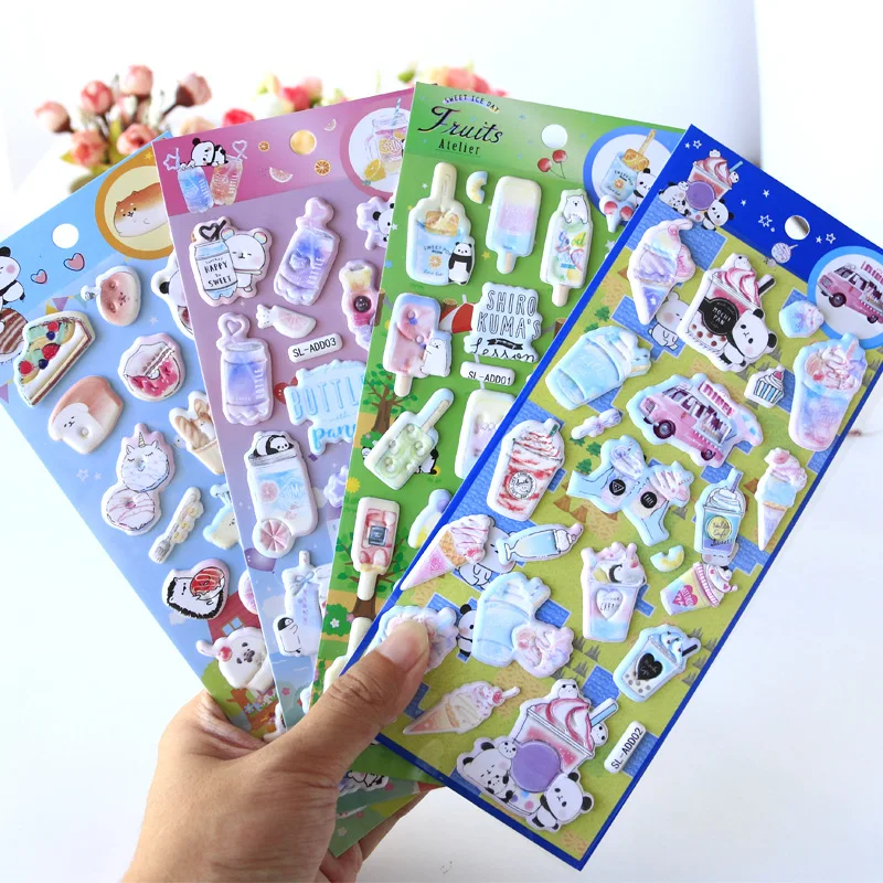 

1pcs/1 lot Stationery Stickers Sticker food series Stickers Scrapbooking DIY Craft Stickers