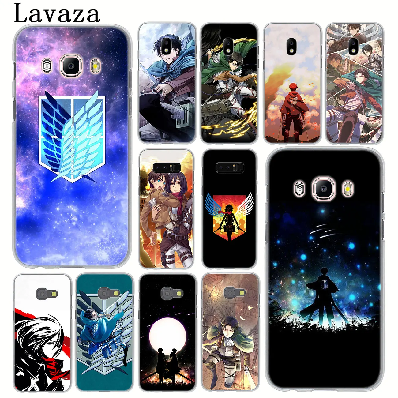 Lavaza для косплея по аниме атака на Титанов (чехол телефона samsung Galaxy J8 J7 Duo J6 J5 J4 Plus 2018