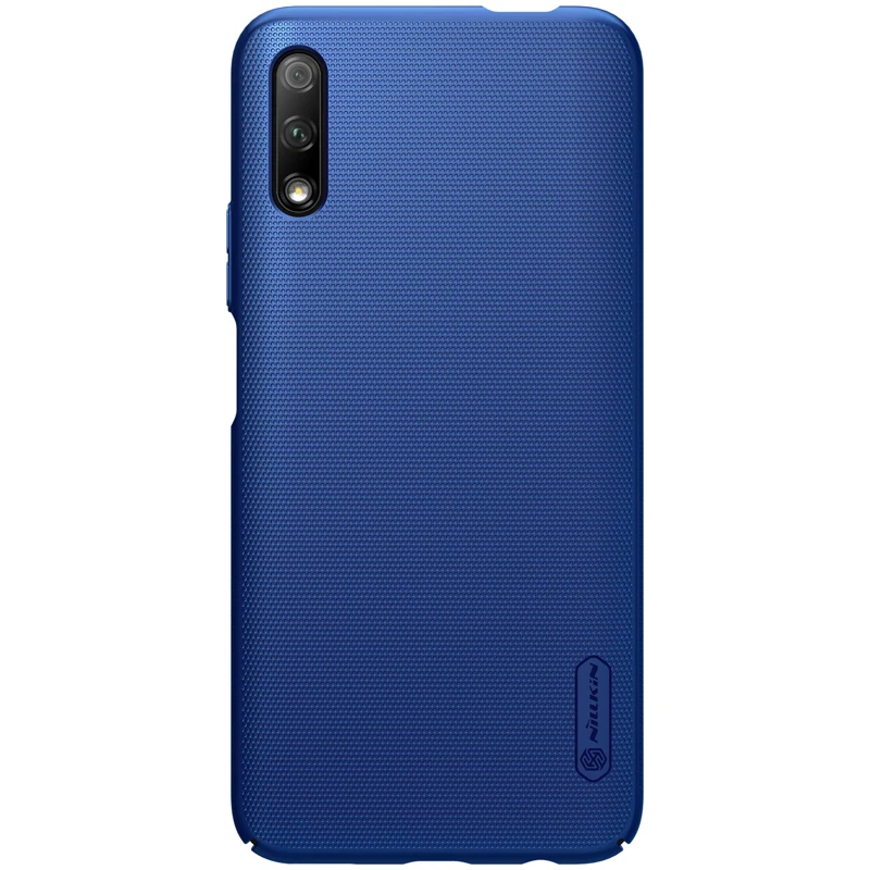 Huawei Honor 9X Pro Чехол чехол Nillkin матовый щит PC задняя крышка чехол для huawei Honor 9X Pro - Цвет: Синий