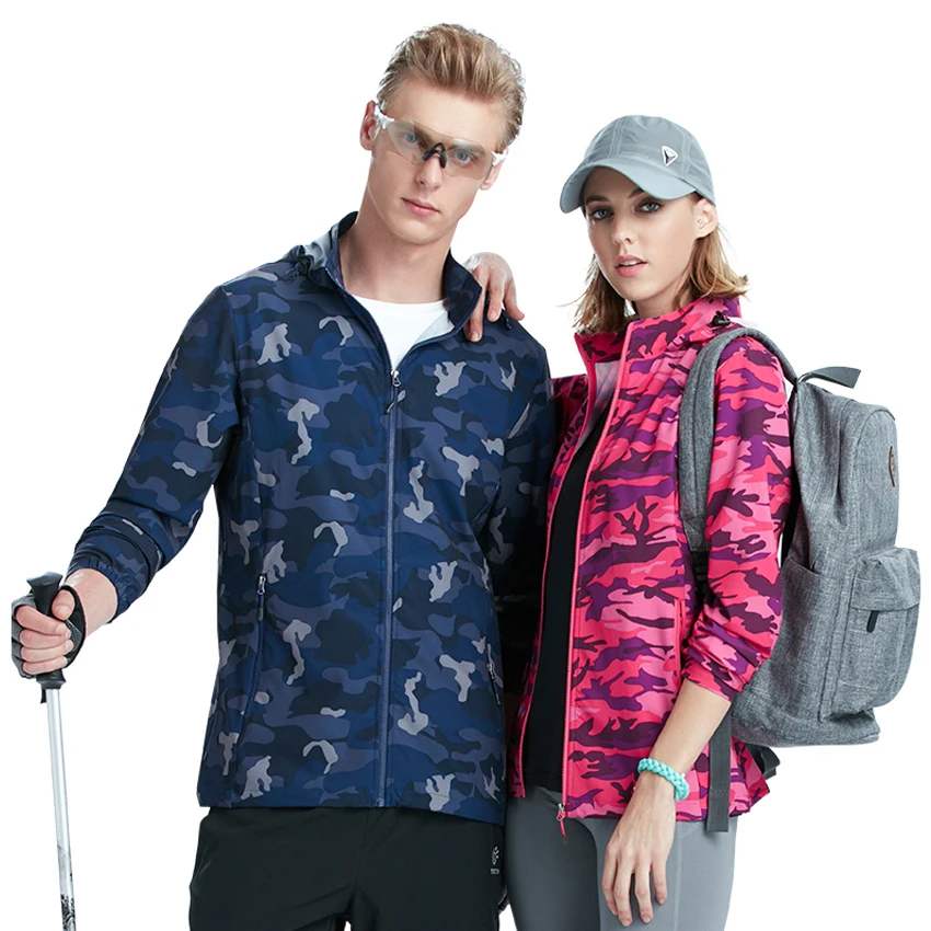 TECTOP весенние мужские женские уличные тонкие куртки из софтшелла дышащие