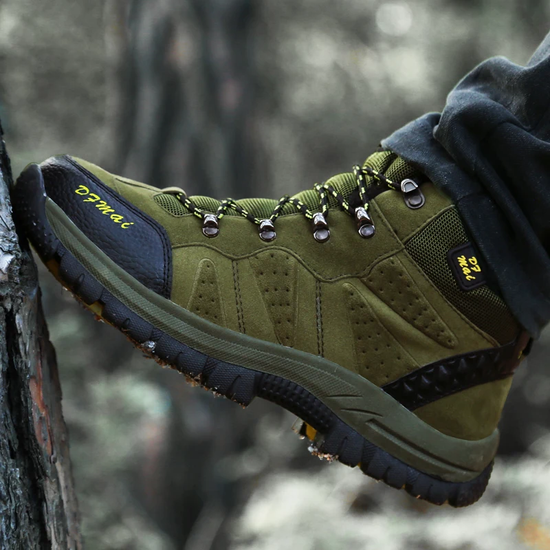 Мужские новые походные ботинки Сезон осень-зима Теплая водонепроницаемая