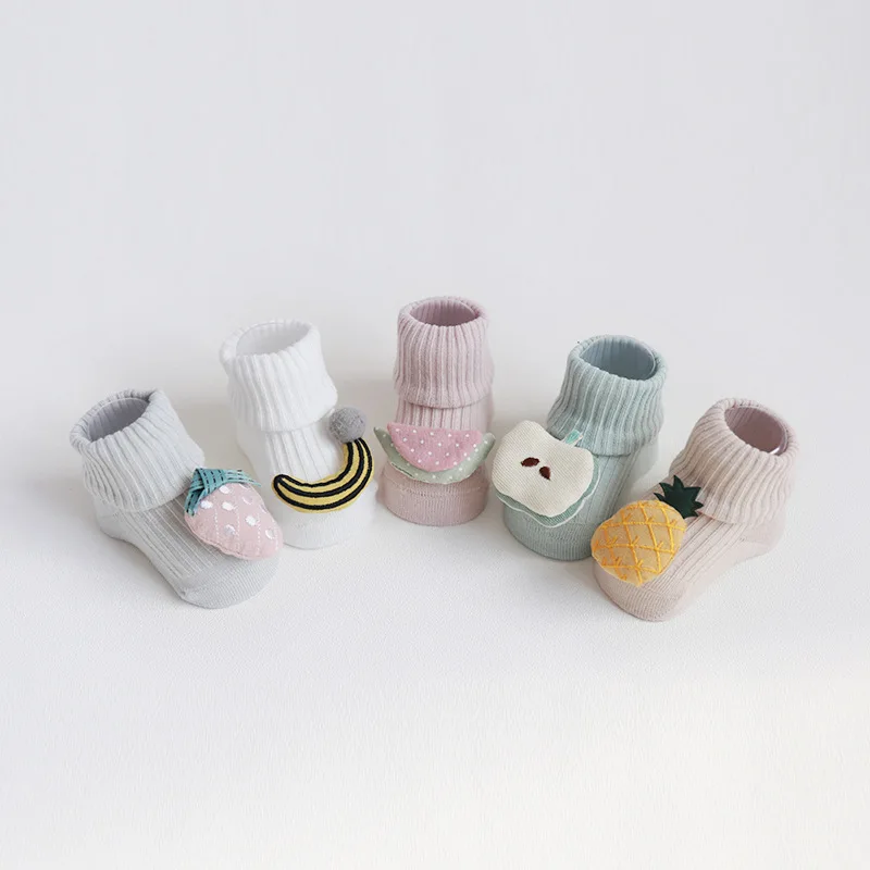 Плотные детские носки зимние мягкие теплые для новорожденных детская одежда