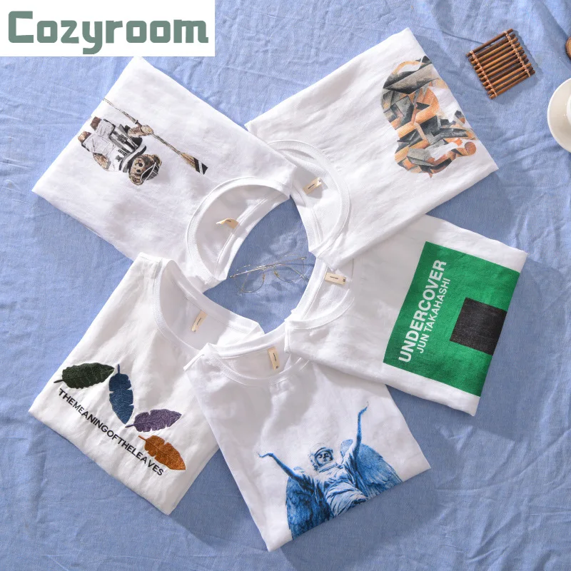 

Summer Top Mens Fashion 2021 Hip Hop T Shirt High Quality Breathable Personality Printing Men Clothes Short Sleeve Dress Shirts