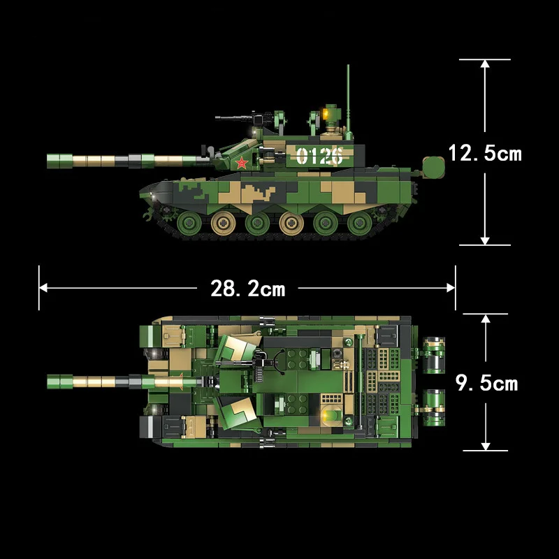 Военная серия Вторая мировая война Китайская армия 99A основной боевой танк