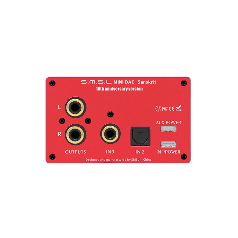 SMSL SK10 DAC декодер MKII Sanskrit 10th AK4493 24Bit /384KHZ DSD256 High End|Цифро-аналоговые преобразователи