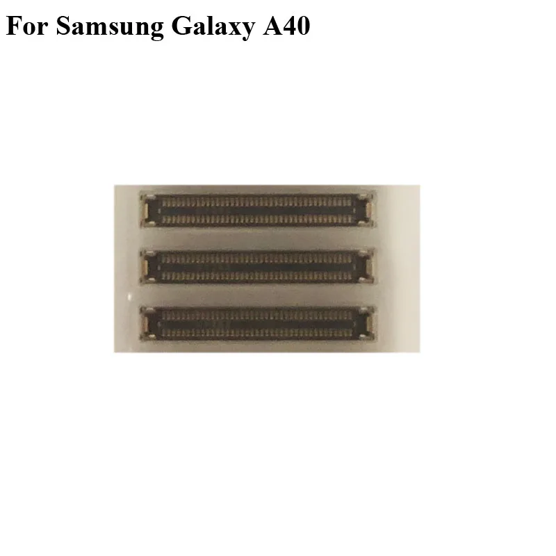 Фото Коннектор материнской платы FPC для Samsung galaxy A40 A 40 A405|Шлейфы мобильных телефонов| |