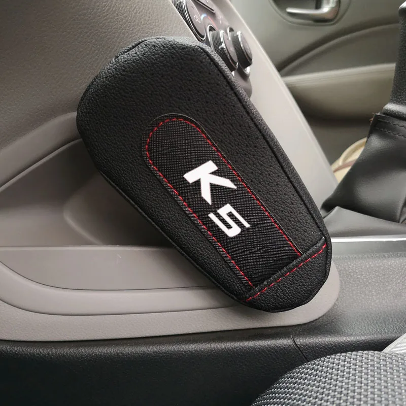 

Кожаный наколенник для бедер подушка на поручень, аксессуары для салона автомобиля для Kia K5