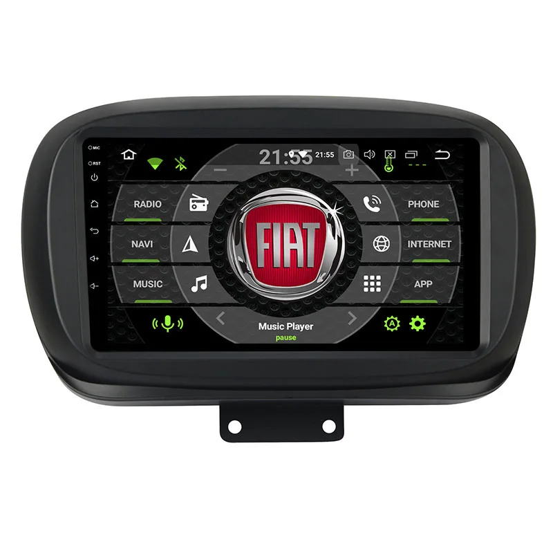 Belsee DSP Восьмиядерный CarPlay Android 9 0 авто радио gps навигация Мультимедиа для Fiat 500X2014 2015