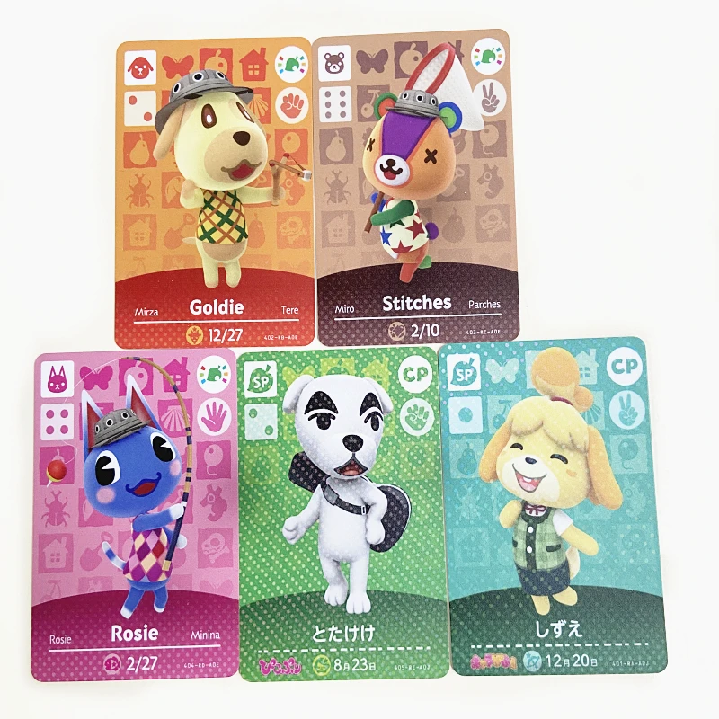 

5 шт., карточка для игры NFC в виде животных Ambo