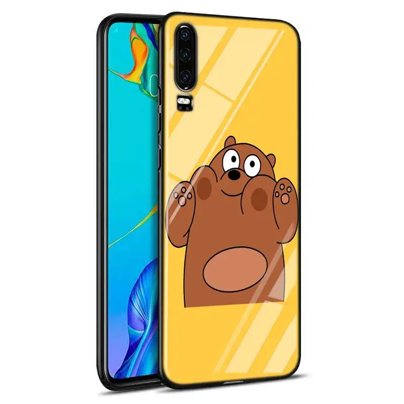 Милый вся правда о медведях для huawei P Smart Z плюс P30 P20 Pro P10 P9 P8 Lite Plus Супер Яркий глянцевый чехол для телефона чехол - Цвет: Style 02