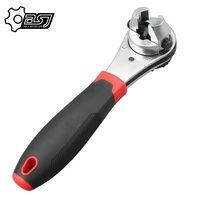 1pc 6 22mm ratchet adjustable wrench universal key torque wrench spanner pipe wrench multitool torquimetro llave inglesa