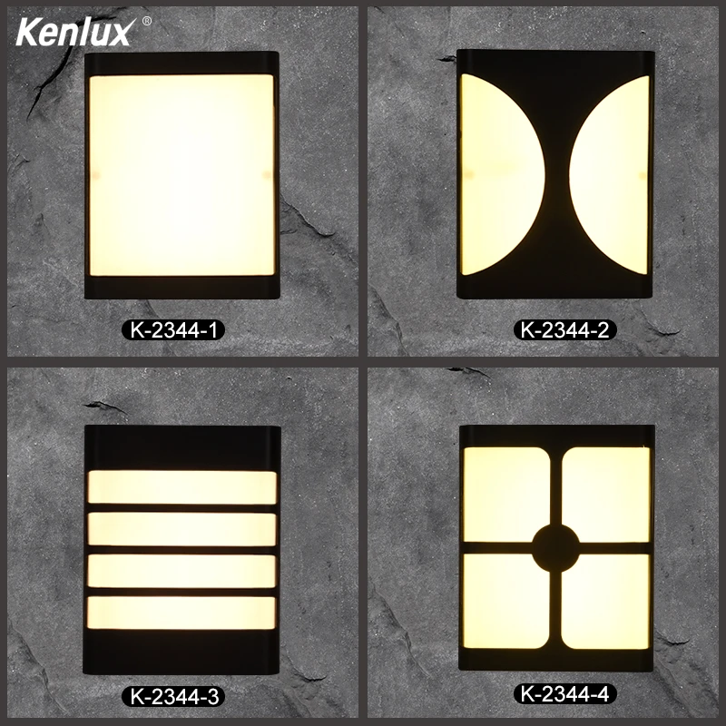 Светодиодный энергосберегающий настенный светильник в четырех стилях из