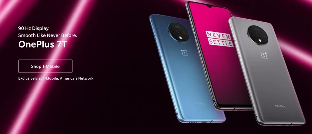 Смартфон OnePlus 7T с глобальной ПЗУ, 8 ГБ, 128 ГБ, Восьмиядерный процессор Snapdragon 855 Plus, 90 Гц, AMOLED экран, 48 МП, тройная камера UFS 3,0, NFC