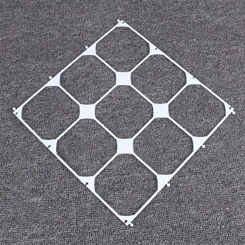 10 шт. белый квадратный 9 ячеек шар пластиковый держатель сценический фон большая