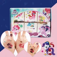 hasbro my little pony water fake tattoo stickers frozen cartoon cute personality tattoo adhesive paper children toys