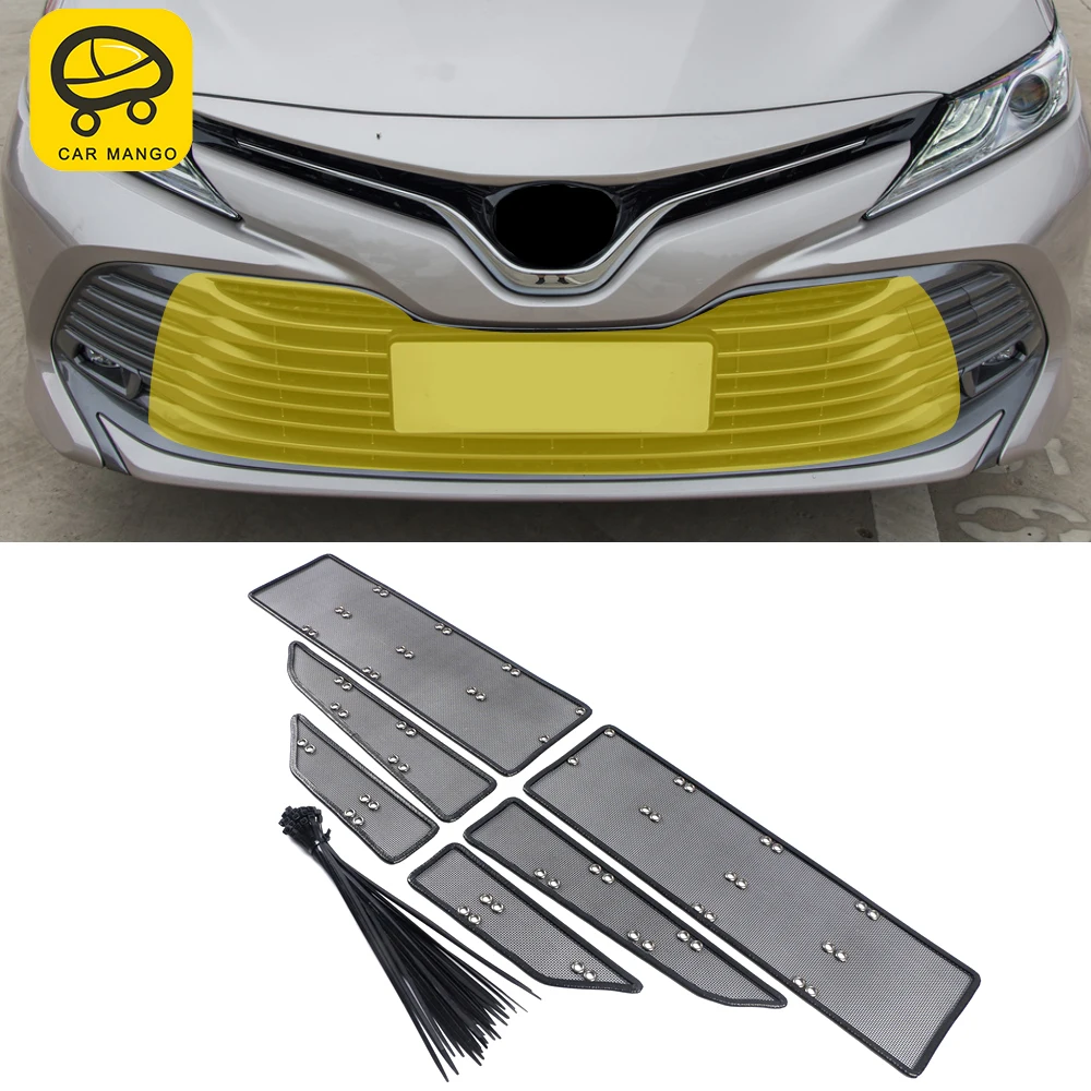

CarManGo Car Accessories Front Grille Insert Net Anti-insect Dust Rat Garbage Proof Inner Net for Toyota Camry XV70 2017-2021