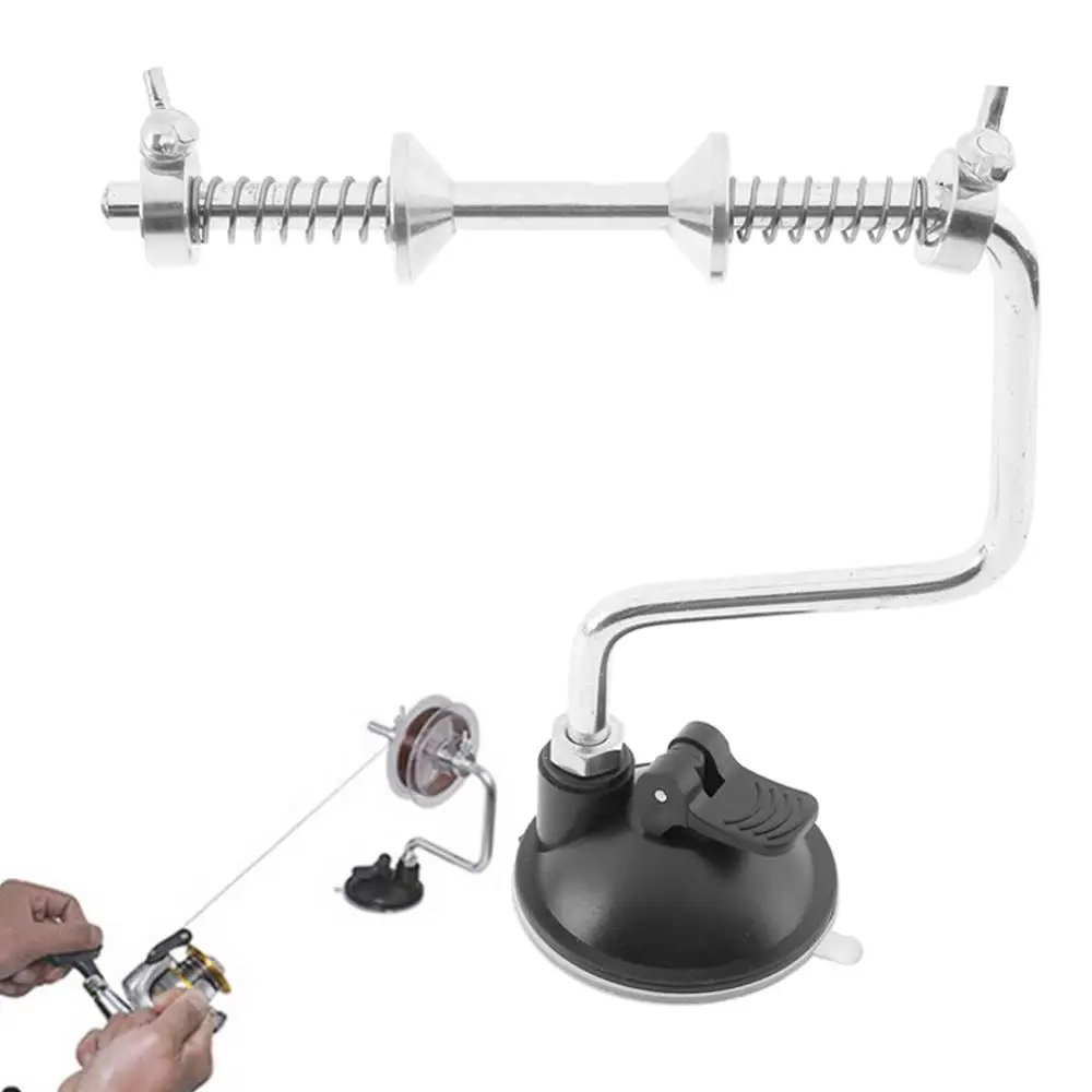 Катушка для намотки лески катушка система снасти инструменты присоска рыбалки