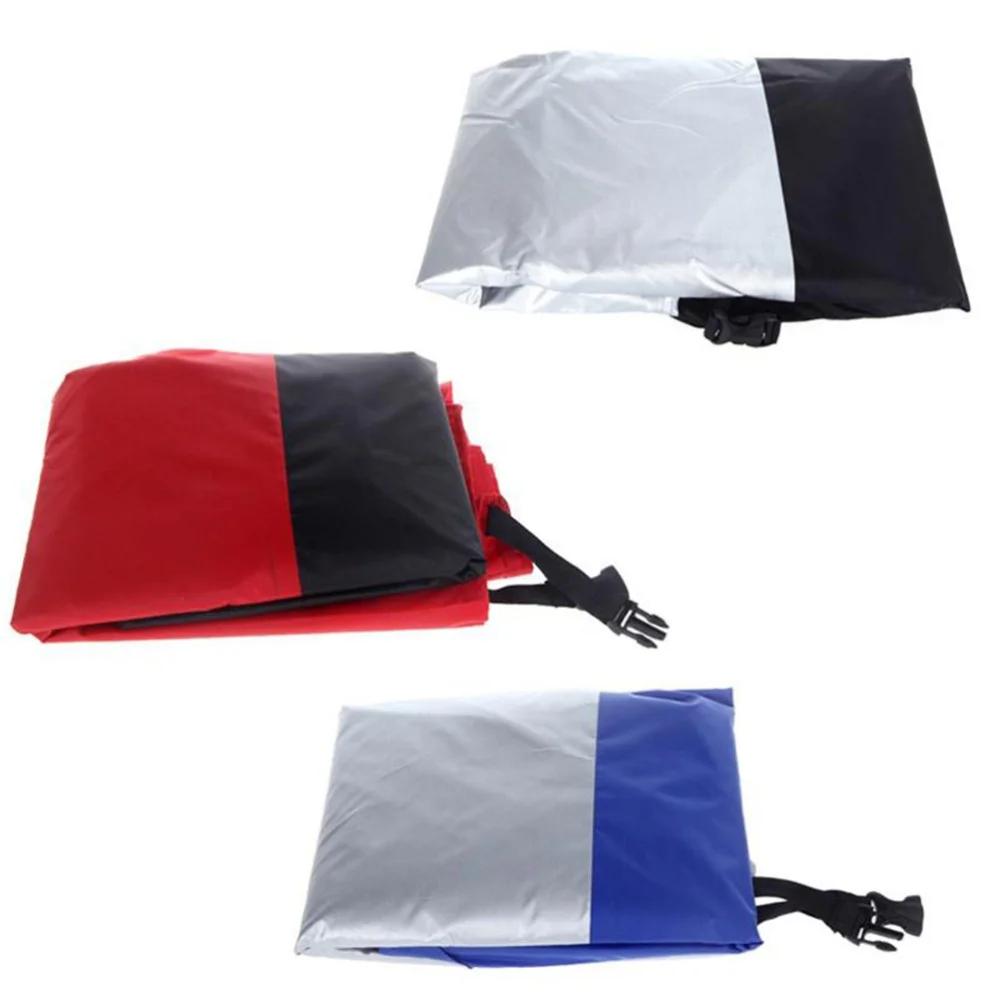 

Black Motorcycle Motorbike Waterproof Water Resistent Rain UV Protective Breathable Cover Outdoor Indoor With Storage Bag Size-X