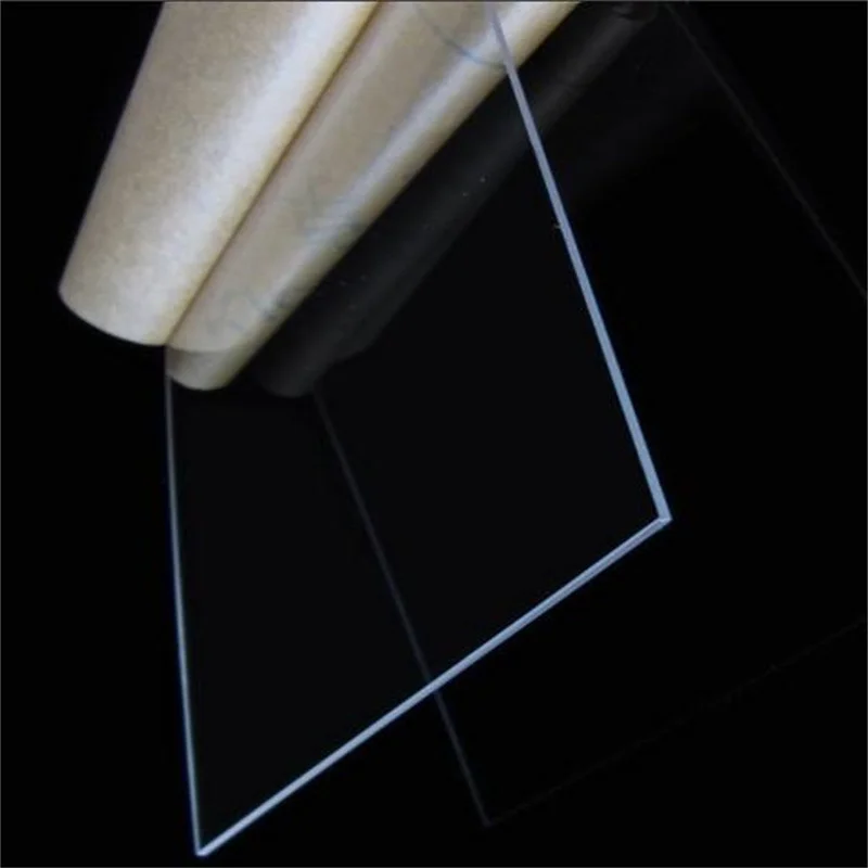 200x200mm из оргстекла прозрачный акриловый доска Органическая пластмассовая лист 1