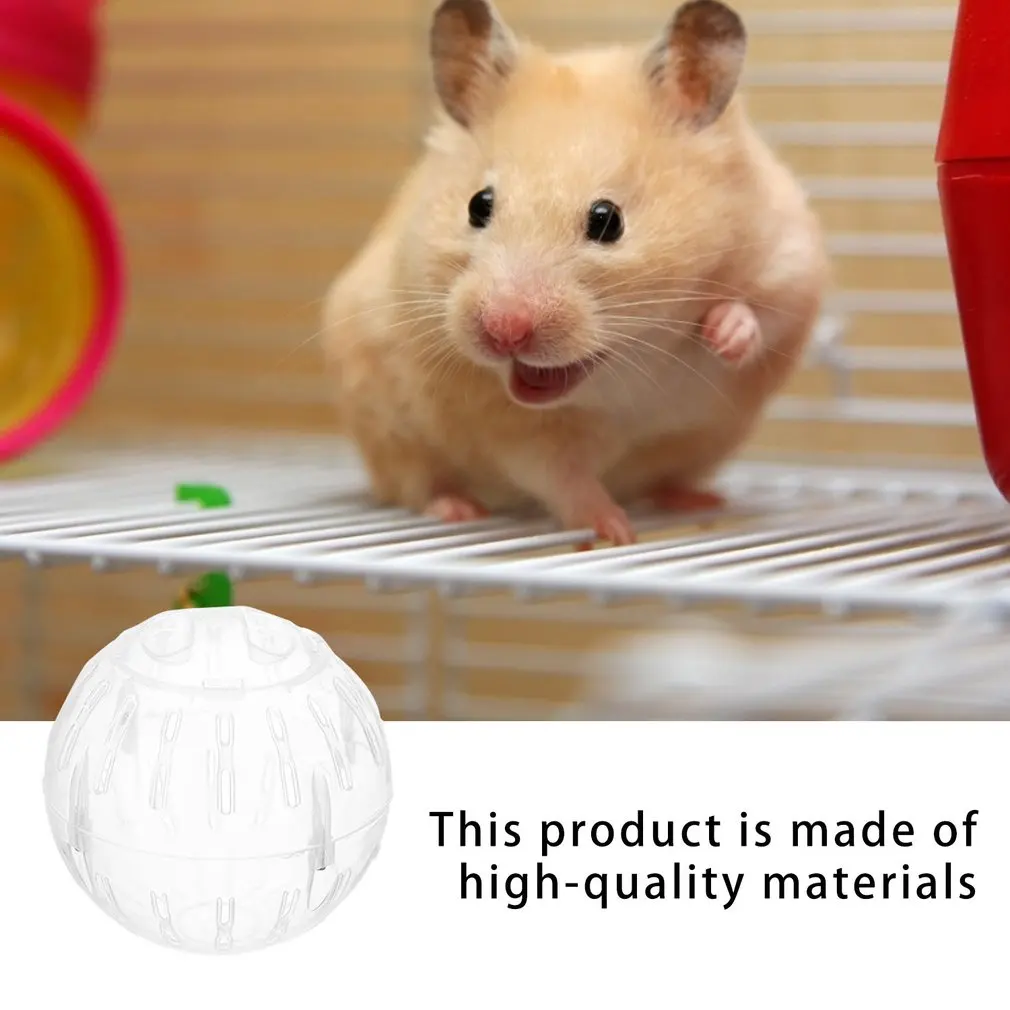 

10cm Mini Hamster Trotting Ball Toy Jogging Pet Chinchilla Guinea Pig Mini Trot Ball Hamster Supplies