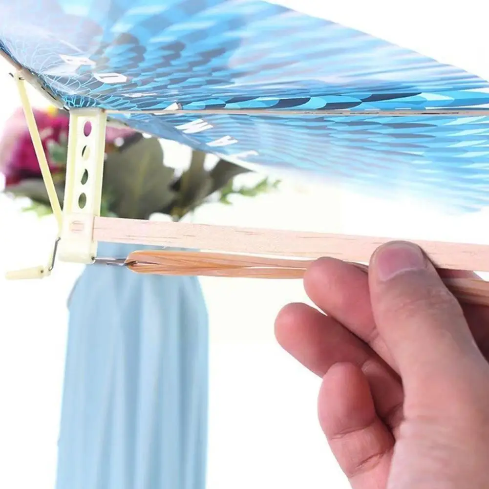 

1pc Elastic Rubber Band Powered Flying Birds Kite Funny Educational Children's Kids Lucky Outdoor Bird Novel Gift Toy Toy Y3n2
