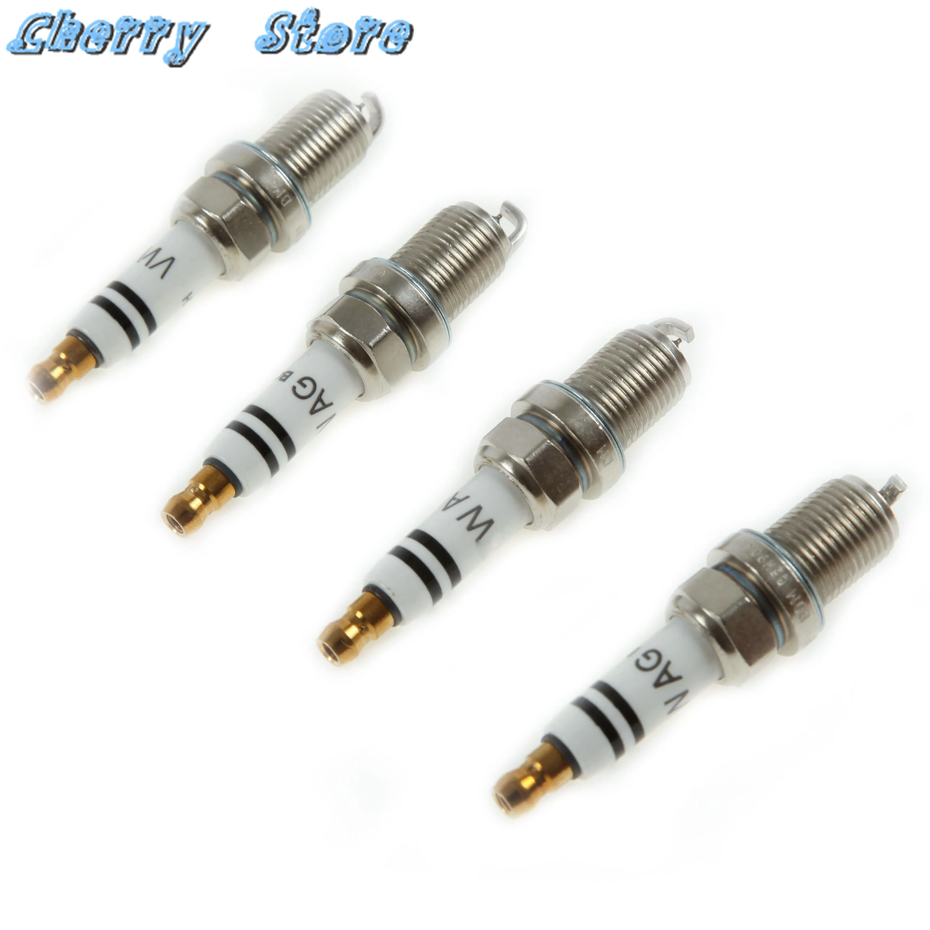 

NEW 06H 905 611 Spark Plug For VW Golf Jetta Passat Tiguan Audi A4 A6 Q3 Q5 TT R8 Skoda Seat 1.8T 2.0T 06H905601A PFR7S8EG 1675