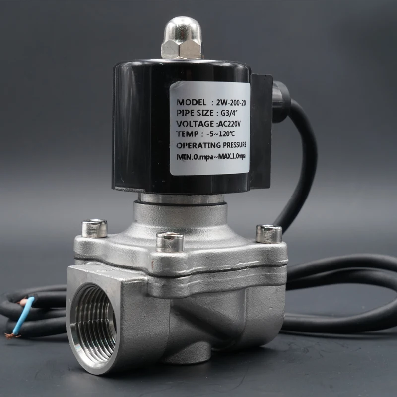 G1/" G3/4" G" G1-1/4" G1-1/" G2", нормально закрытый, AC DC водонепроницаемый, IP68, фонтан под водой, электромагнитный клапан, водяной клапан