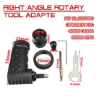 Прямоугольный преобразователь, приспособление для Dremel, Аксессуары для инструментов, вращающиеся инструменты, подходит для набора электрических шлифовальных машин, Оригинал 4000 3000 8200