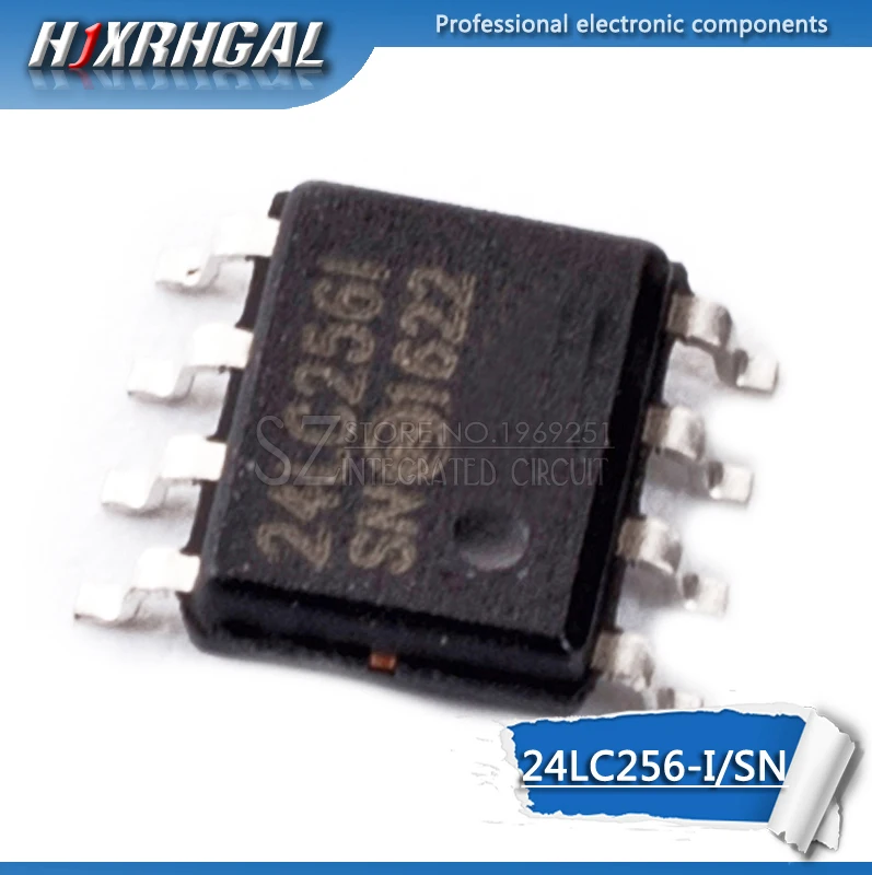 1 шт. 24LC256-I/SN SOP-8 24LC256I 24LC256 SOP SMD