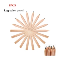 1pc hb wood pencils sketching pencil black core crude wood nontoxic kids pencil school stationery office supply