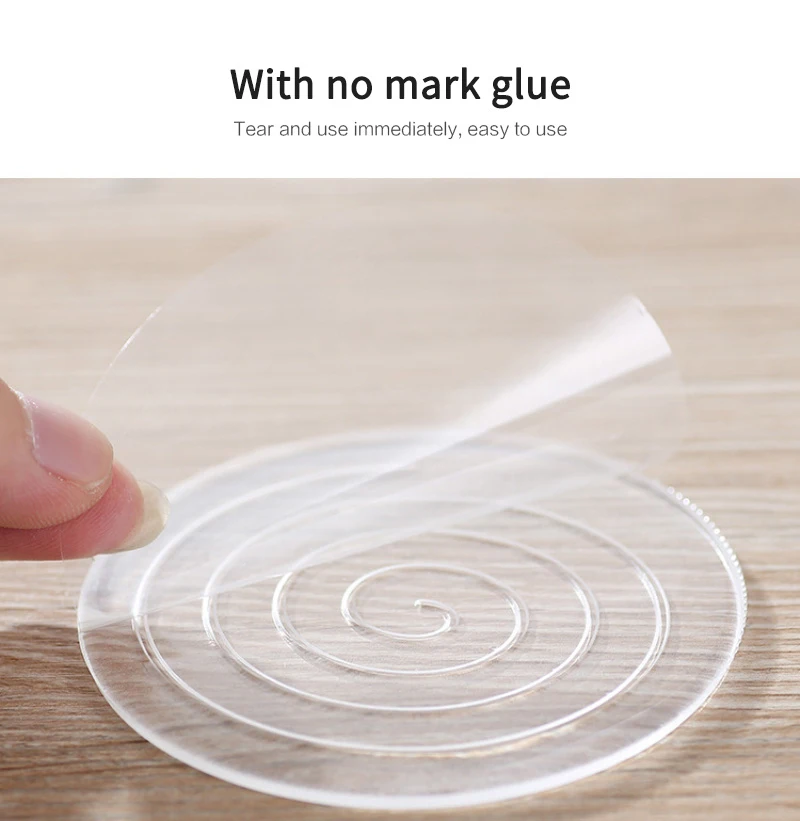 

Transparent Self Adhesive Furniture Leg Rug Prevent Movement For Chair Table Foot Floor Covers Anti Slip Furniture Legs