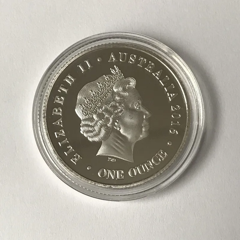 5 шт. Немагнитный Happy 90TH на день рождения Елизаветы 1 OZ с серебряным покрытием знак