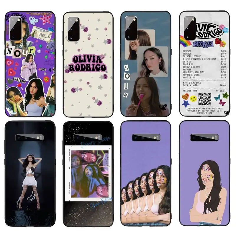 

Olivia Rodrigo Phone Case For Samsung Galaxy S7 S8 S9 S10e S20 PLUS Note 10 Pro PLUS LITE NOTE 20 UITRA