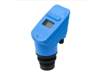 5m range ultrasonic level sensor 4 20ma rs485 ultrasonic water tank level meter dc24v 220v power supply