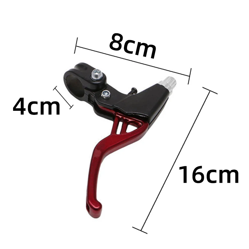 

2Pcs Lightweight Bike Brake Lever Handle Mountain MTB Bicycle Cycling Brake Levers 2 Finger Brake Levers Handle Levers
