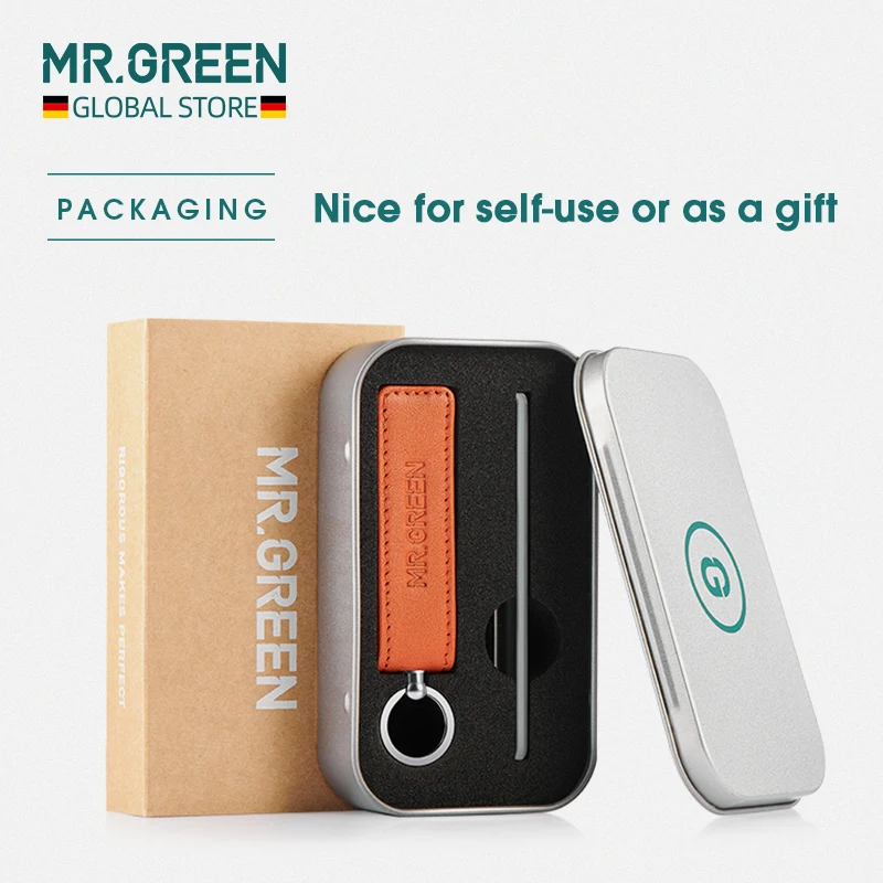 Кусачки для ногтей MR.GREEN с коровьей кожей портативные ультратонкие Цветные