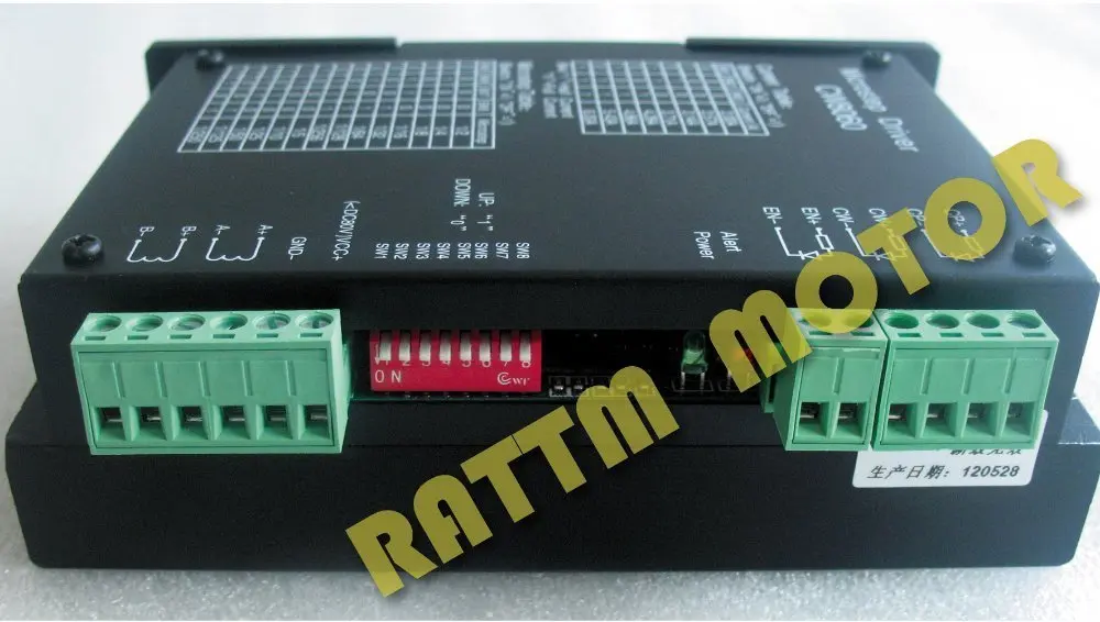 

2019 Time-limited 3pcs cw8060 Stepper Motor Driver Cnc Stepper Controller Kit 80V/DC 6A 256 Microstep for CNC Router Mill