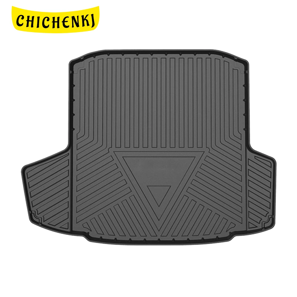 

For Skoda Octavia 5E Sedan 2012-2019 Auto Car Cargo Liner All-Weather TPE Non-slip Trunk Mats Boot Tray Trunk Carpet Accessory