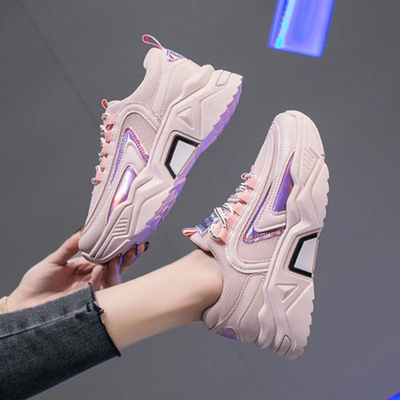 

2021Fashion Women Shoes Women Vulcanize Shoes Chunky Sneakers Women Flats Sneakers Shoes Women Casual Shoes Platform Sneakers