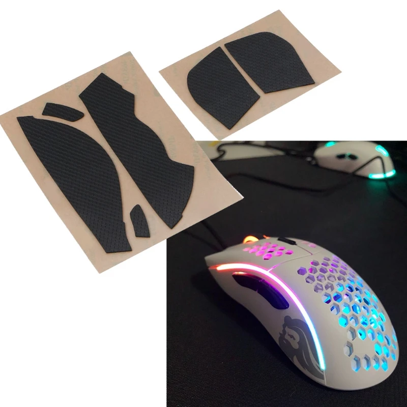 

Hotline Games Mouse Skates Side Stickers Sweat Resistant Pads Anti-slip Grip Tape For Glorious Model D- Mouse