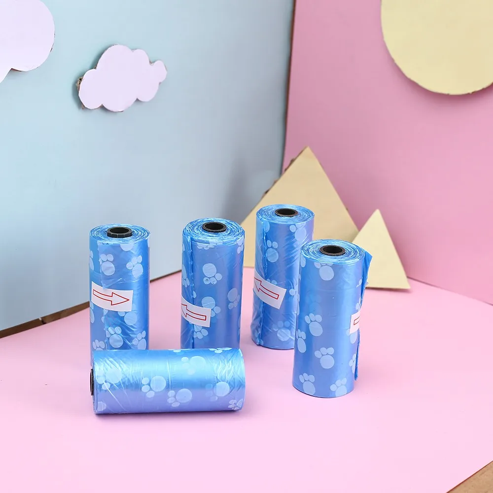 5 рулонов вакуумный упаковщик для сбора собачьих Pet мешок корма собак/кошек мешки