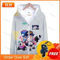 anime game hoodie birthday gift battles men and women 3d thin hoodie kids game hip hop streetwear sweatshirt