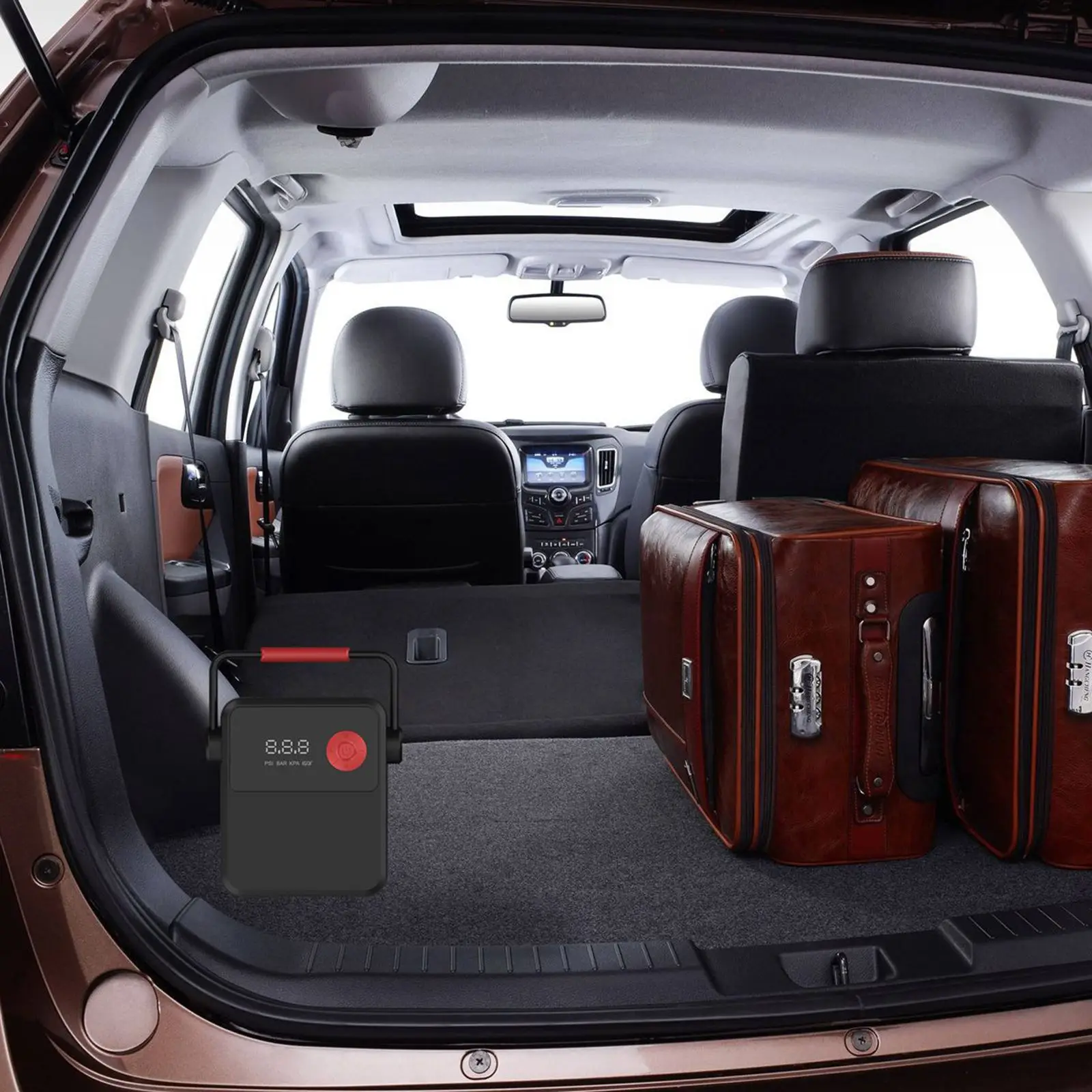 comprar Onever Portátil Compressor De Ar Do Carro Bomba De Pneus à Moda Prático Simples Bomba De Pneus Automática Para Carro Adulto Ao Ar Livre Viagem Estrada