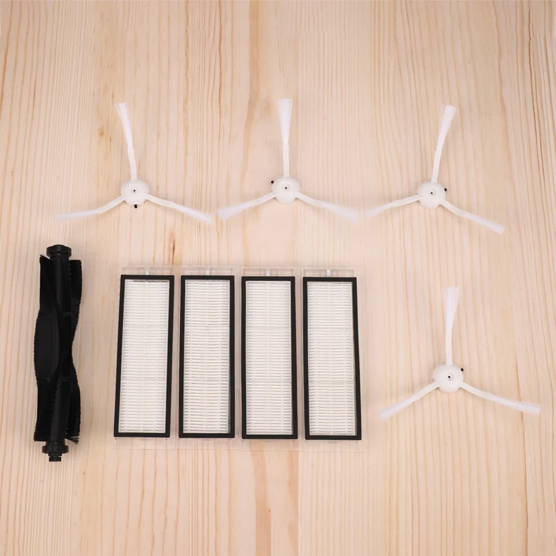 Топ!-2X роликовая щетка боковая моющийся робот-фильтр для 360 S5 S7 Запчасти